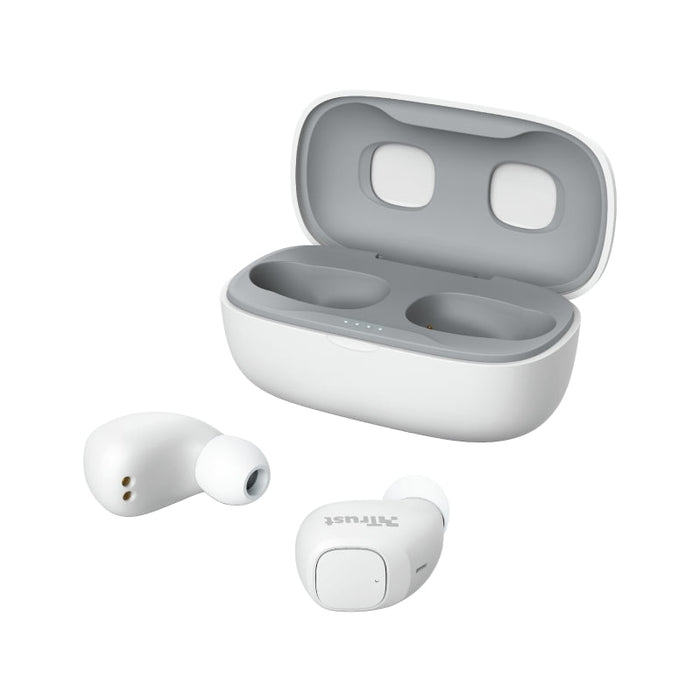 Слушалки TRUST Nika Compact Bluetooth Earphones White