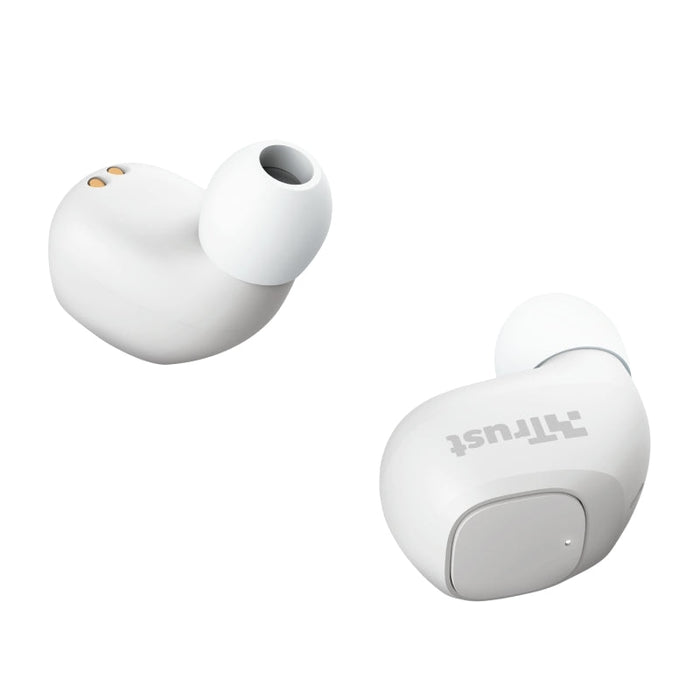 Слушалки TRUST Nika Compact Bluetooth Earphones White