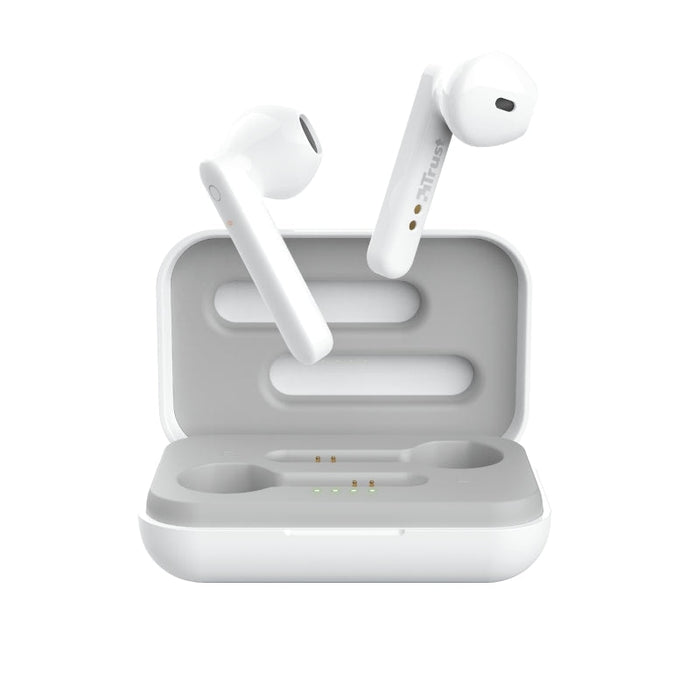 Слушалки TRUST Primo Touch Bluetooth Earphones White