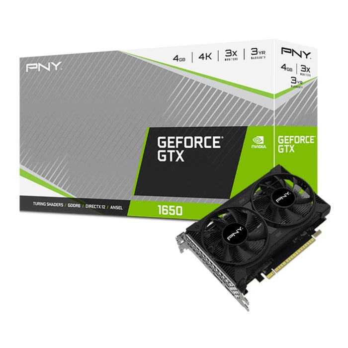 Видео карта PNY GTX 1650 TWIN FAN