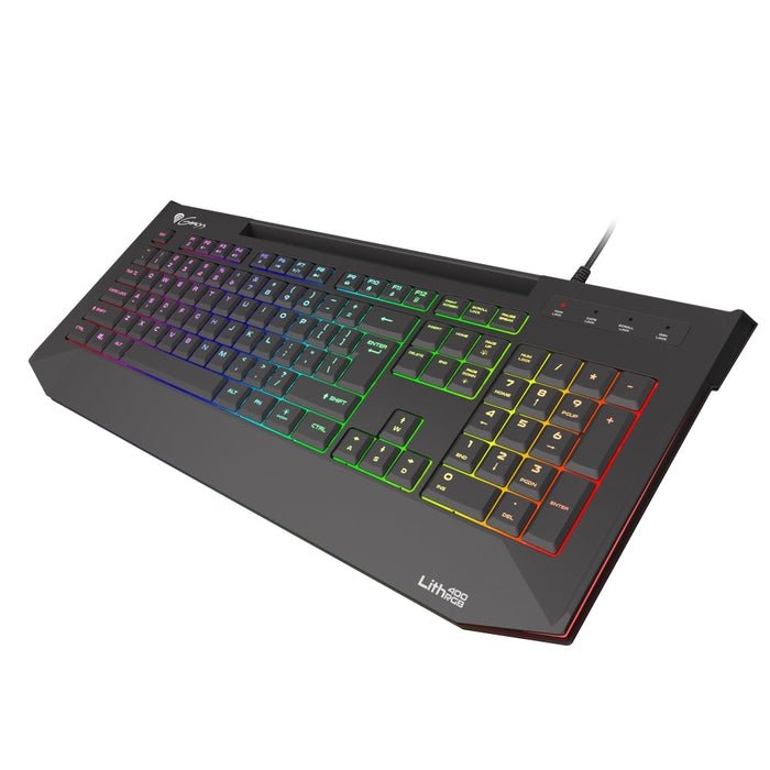 Клавиатура Genesis Gaming Keyboard Lith 400 RGB