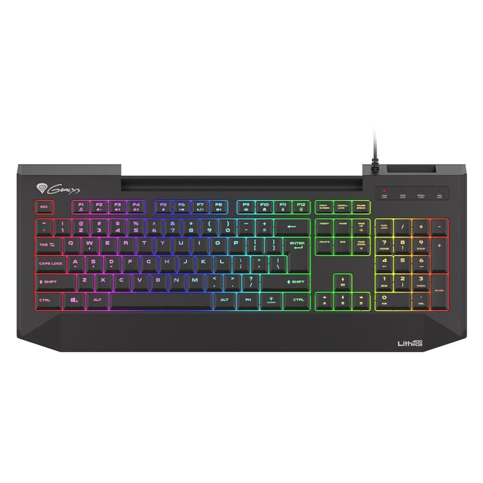 Клавиатура Genesis Gaming Keyboard Lith 400 RGB