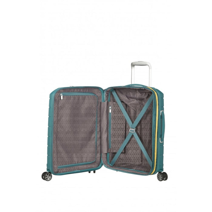 Куфар Samsonite Flux Spinner Expandable 55cm Arctic Blue