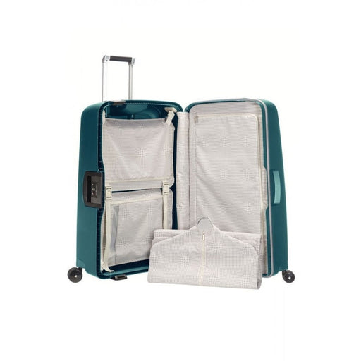 Куфар Samsonite Spinner Metallic Green 55 cm. S’Cure Dlx