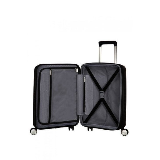 Куфар Samsonite Soundbox Spinner (4 wheels) 55cm Exp Black