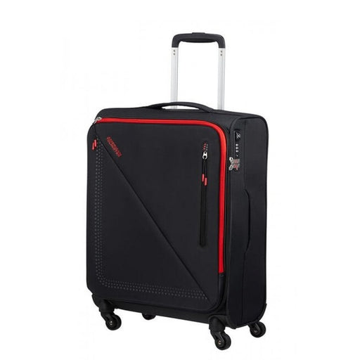 Куфар Samsonite Lite Volt Spinner (4 wheels) 55cm Black/Red