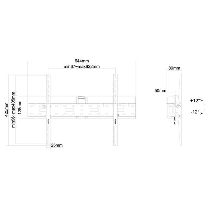 Стойка Neomounts by NewStar Flat Screen Wall Mount