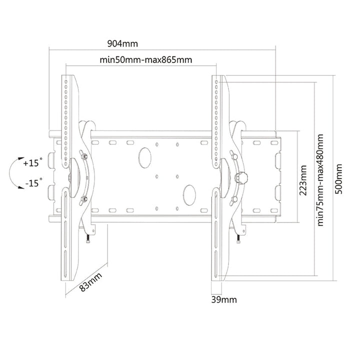 Стойка Neomounts by NewStar Flat Screen Wall Mount