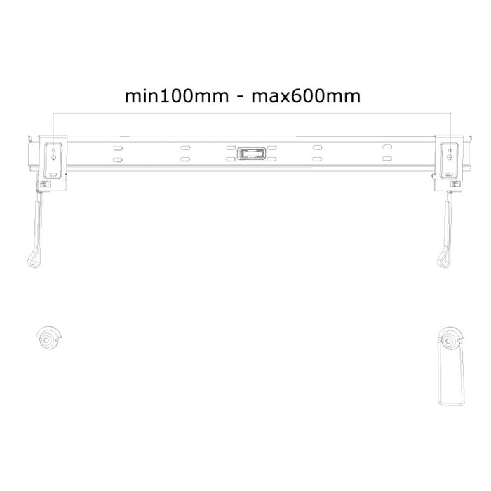 Стойка Neomounts by NewStar Flat Screen Wall Mount