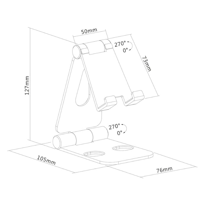 Стойка Neomounts by NewStar Phone Desk Stand (suited