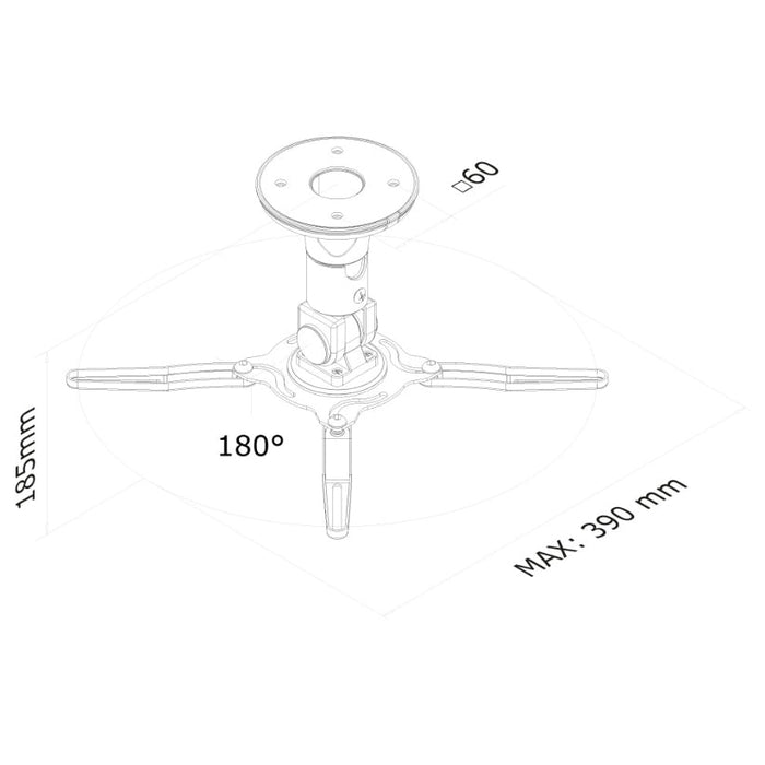 Стойка Neomounts by NewStar Projector Ceiling Mount