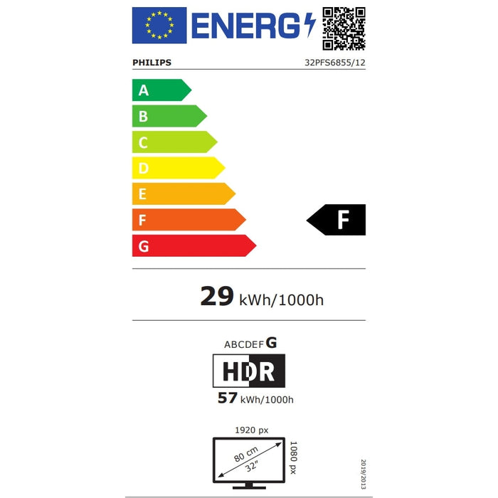 Телевизор Philips 32PFS6855/12 32’ FHD LED