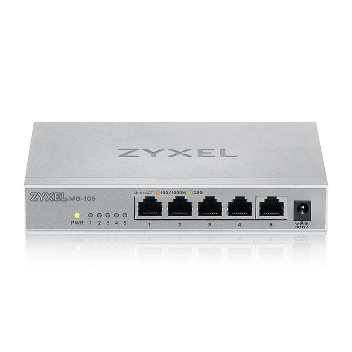 Комутатор ZyXEL MG - 105 5 Ports Desktop 2.5G