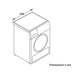 Сушилня Bosch WTW876LBY SER6 Tumble dryer with heat