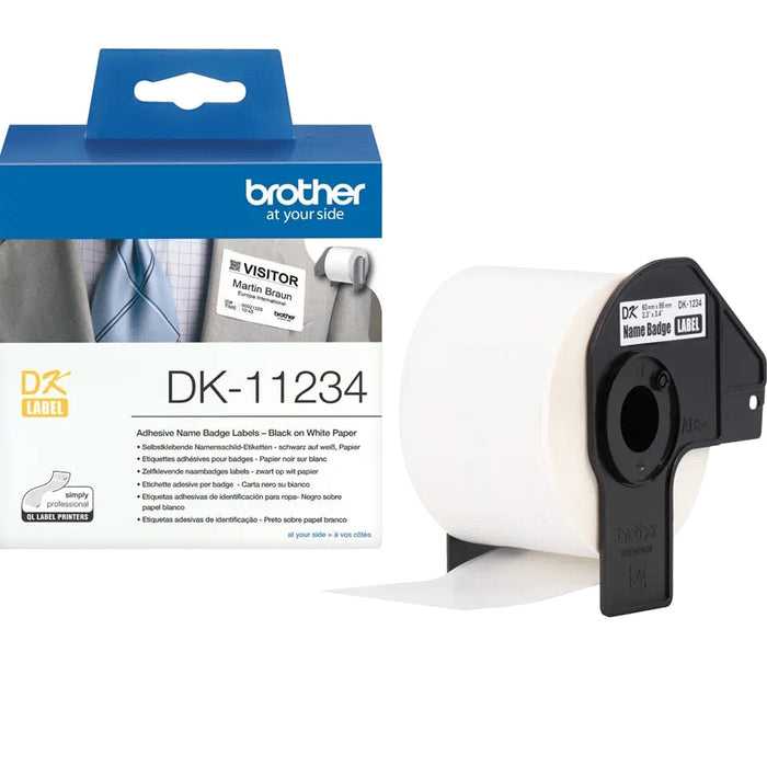 Консуматив Brother DK - 11234 Adhesive Visitor