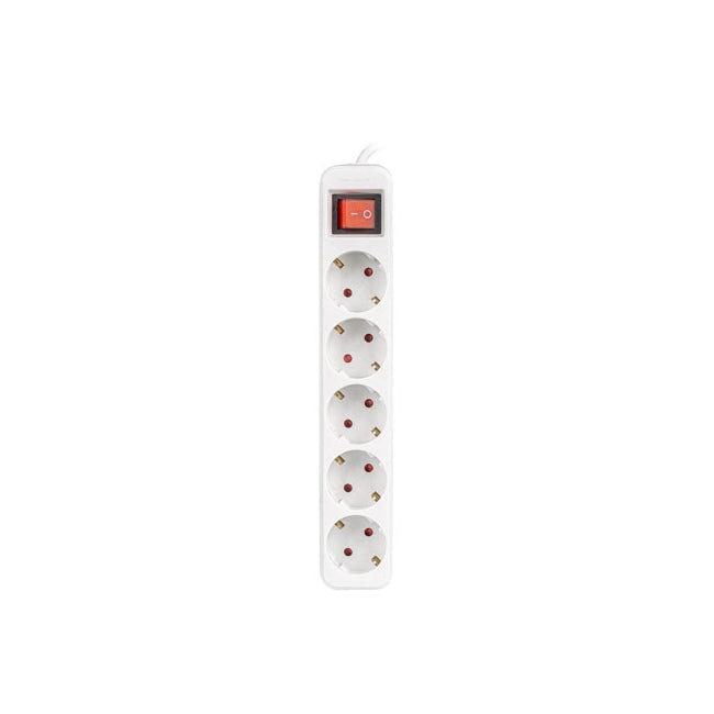 Разклонител Lanberg power strip 1.5m 5 sockets