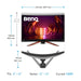 Монитор BenQ MOBIUZ 2K EX2710R 27’’ VA 165Hz 1ms