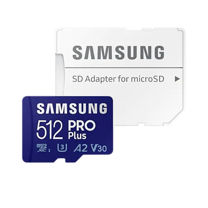 Памет Samsung 512GB micro SD Card PRO Plus with