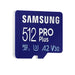 Памет Samsung 512GB micro SD Card PRO Plus with