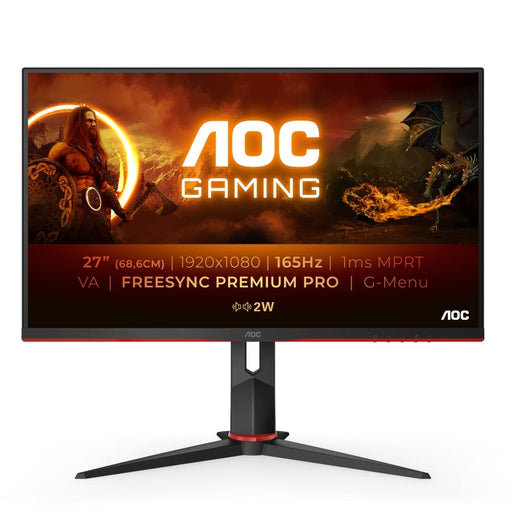 Монитор AOC 27G2SAE/BK 27’ VA WLED 1920x1080@165Hz