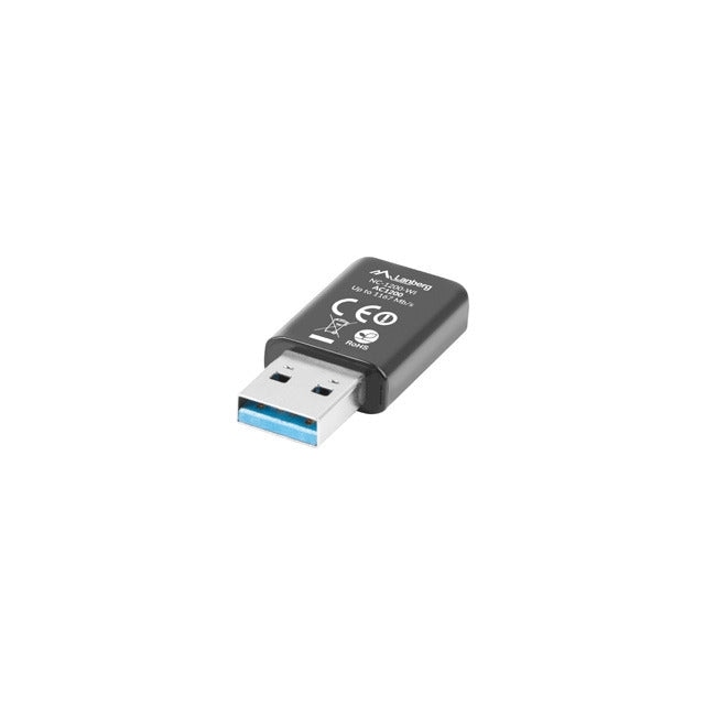 Адаптер Lanberg Wireless Network Card USB AC1200