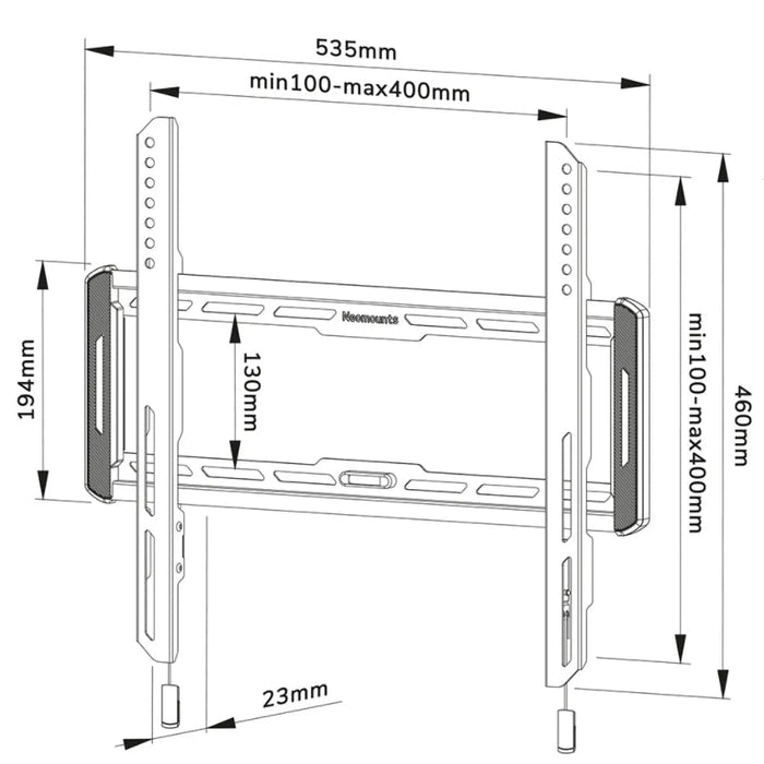 Стойка Neomounts by Newstar Screen Wall Mount (fixed