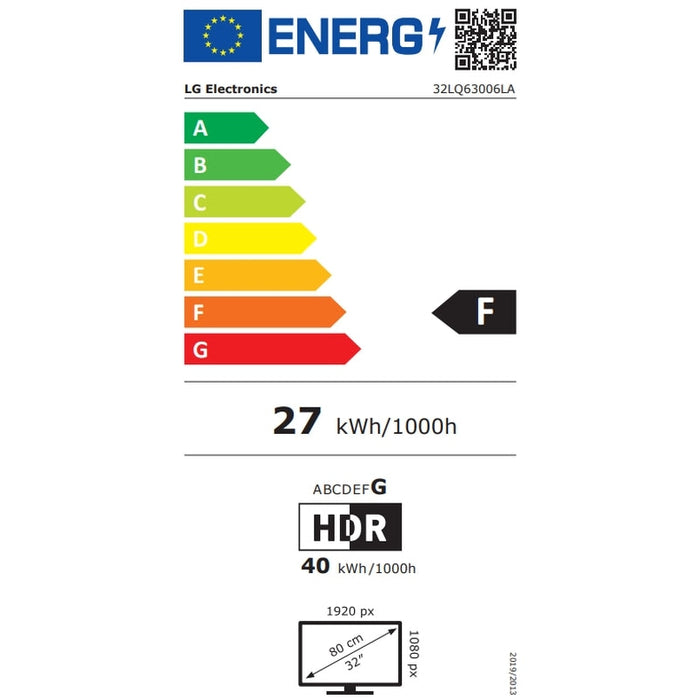 Телевизор LG 32LQ63006LA 32’ LED Full HD TV