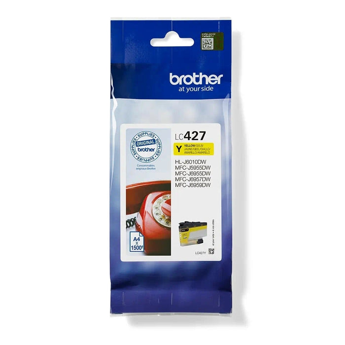 Консуматив Brother LC - 427Y Yellow Ink Cartridge