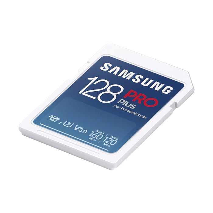 Памет Samsung 128GB SD PRO Plus + Reader Class10 Read