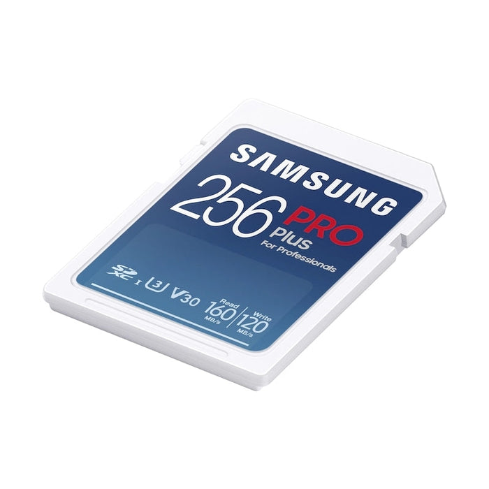 Памет Samsung 256GB SD PRO Plus + Reader Class10 Read