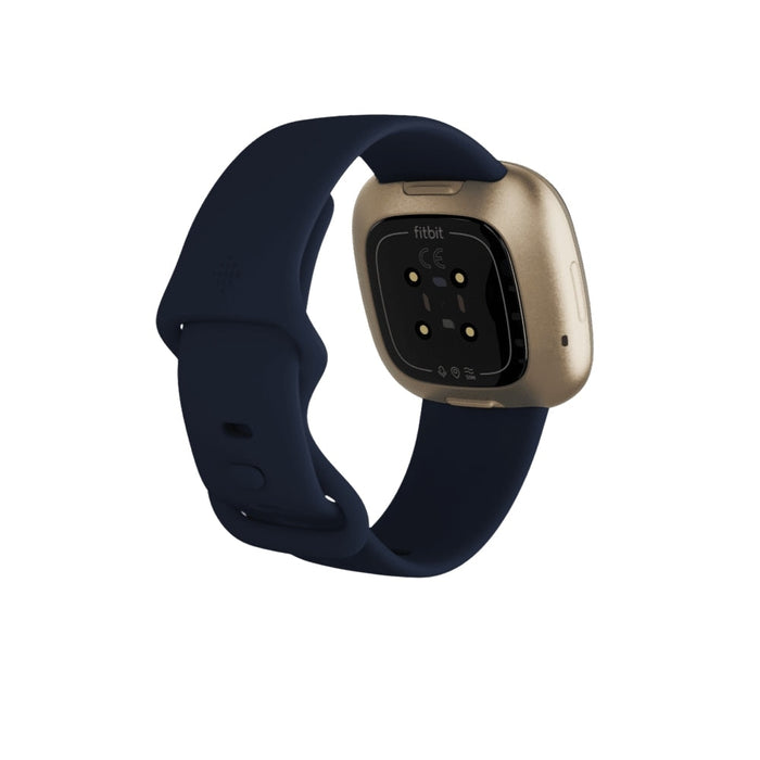 Часовник Fitbit Versa 3 Midnight Soft Gold Aluminum