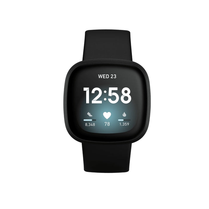 Часовник Fitbit Versa 3 Black Aluminum