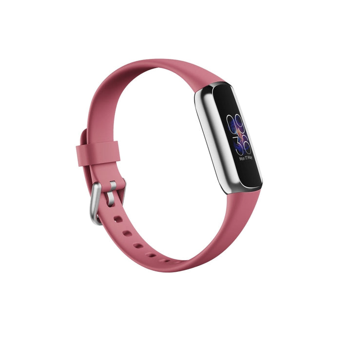 Фитнес гривна Fitbit Luxe Platinum and Orchid