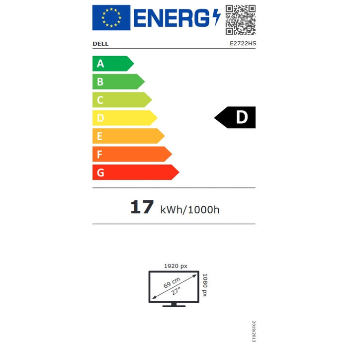 Монитор Dell E2722HS 27’ Wide LED Anti - Glare IPS