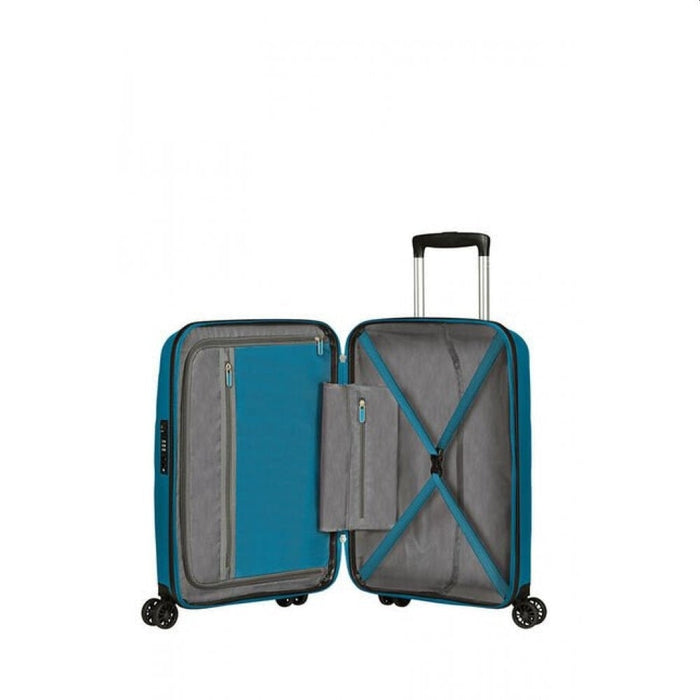 Куфар Samsonite Bon Air Dlx 4 - wheel 55 cm Seaport Blue