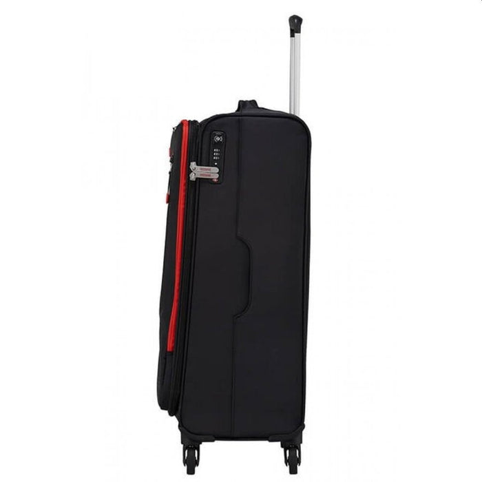 Куфар Samsonite Lite Volt Spinner (4 wheels) 68 cm Black/Red