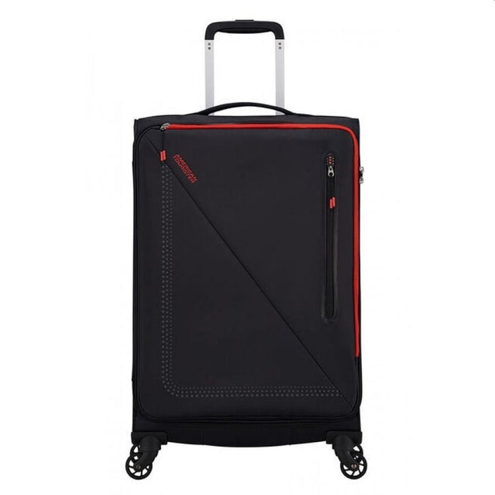 Куфар Samsonite Lite Volt Spinner (4 wheels) 68 cm Black/Red