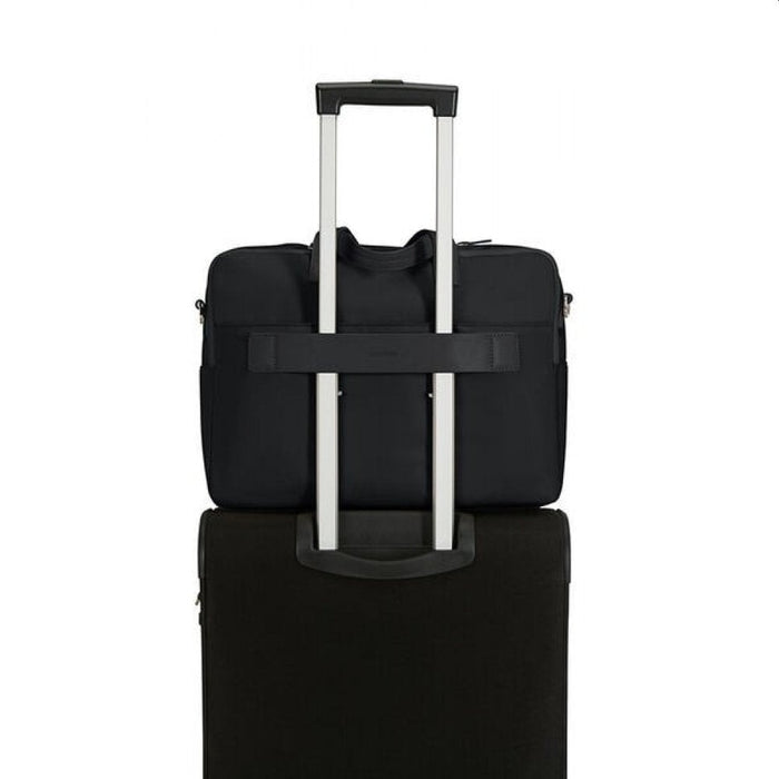 Чанта Samsonite Eco Wave Briefcase 15.6’ 2 pockets Black