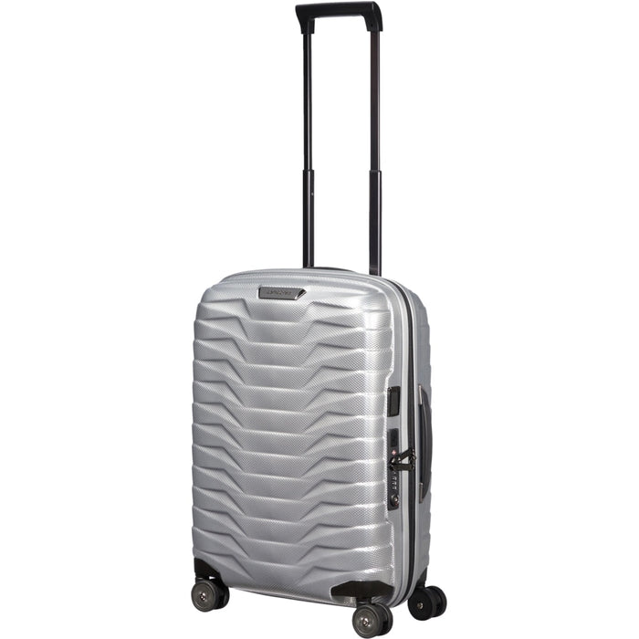 Куфар Samsonite Proxis Spinner (4 wheels) 55cm Silver