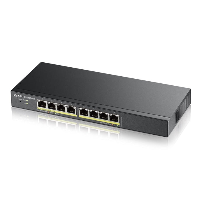 Комутатор ZyXEL GS1900 - 8HP 8 - port GbE L2 PoE