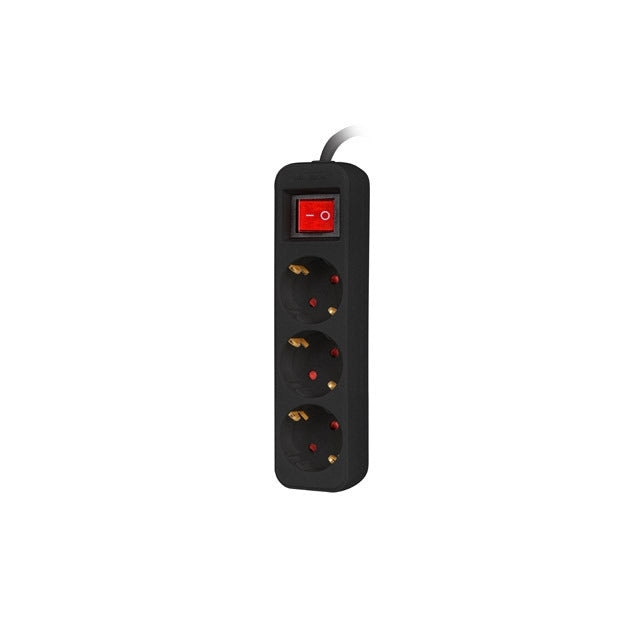 Разклонител Lanberg power strip 1.5m 3 sockets