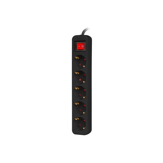 Разклонител Lanberg power strip 3m 5 sockets