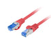 Кабел Lanberg patch cord CAT.6A FTP LSZH CCA 0.5m