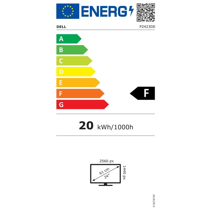 Монитор Dell P2423DE 23.8’ Wide LED AG IPS Panel