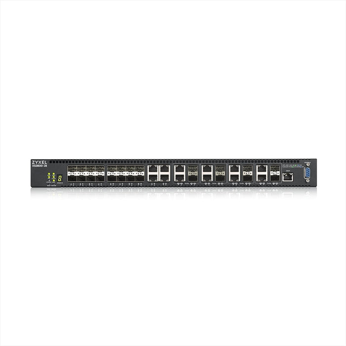 Комутатор ZyXEL XS3800 - 28 28 - port 10GbE L2