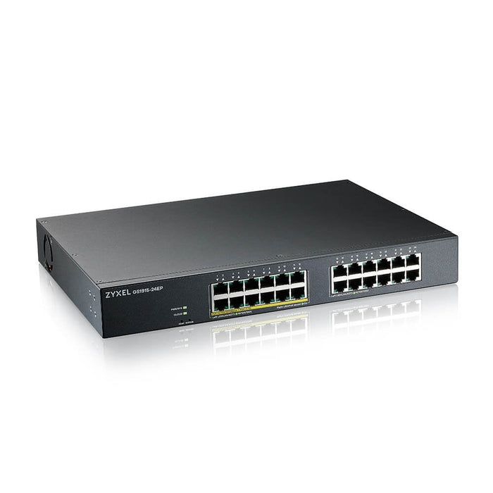 Комутатор ZyXEL GS1915 - 24E 24 - port GbE Smart