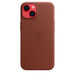 Калъф Apple iPhone 14 Leather Case with MagSafe - Umber