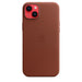 Калъф Apple iPhone 14 Plus Leather Case with MagSafe - Umber