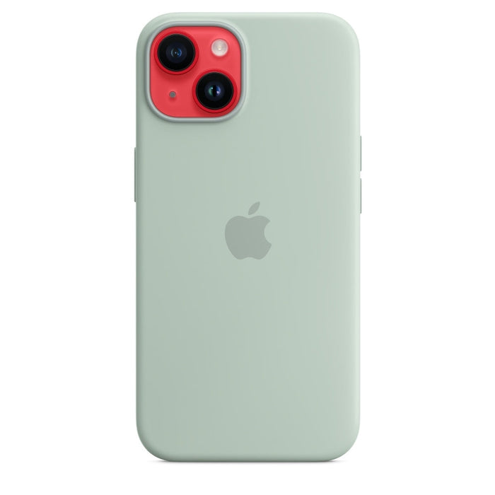 Калъф Apple iPhone 14 Silicone Case with MagSafe - Succulent