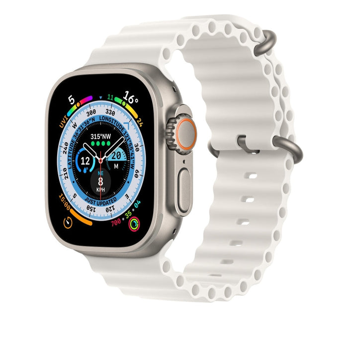 Каишка за часовник Apple Watch 49mm White Ocean Band